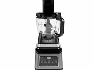 Ninja Procesador de Alimentos [BN800EU], 3-en-1 con Auto-iQ, Negro y Plata, 1200 W, 2.1 litros, Tritan/BPA Free Plastic, 3 Velocidades