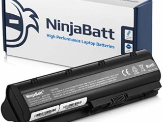 NinjaBatt Batería para HP 593553-001 MU06 593554-001 CQ42 593562-001 Pavilion G6 G62 HSTNN-Q62C HSTNN-UB0W HSTNN-LB0W HSTNN-E08C HSTNN-DB0W HSTNN-LB0Y HSTNN-E09C Presario CQ56 CQ57 - Alto Rendimiento (9-Células)