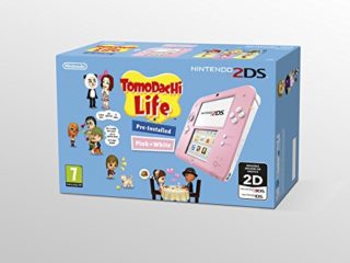 Nintendo 2DS - Consola, Color Rosa + Tomodachi Life (Preinstalado)