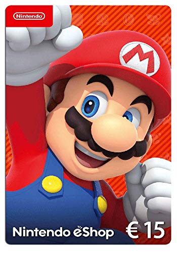 Nintendo eShop Tarjeta de regalo 15€ | Código de descarga (EU) | Switch/3DS/Wii-U
