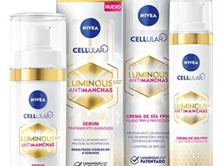NIVEA Cellular LUMINOUS 630 Antimanchas Crema de Día FP50 + Antimanchas Sérum Tratamiento Avanzado 