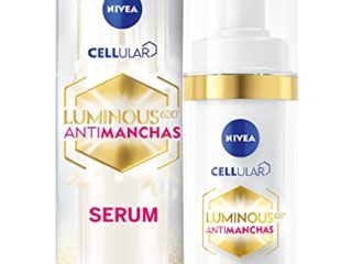 NIVEA Cellular LUMINOUS 630 Antimanchas Sérum Tratamiento Avanzado (1 x 30 ml), sérum facial con ácido hialurónico, sérum despigmentante para una piel más lisa y uniforme