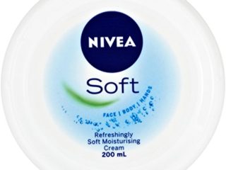 Nivea Crema hidratante suave y refrescante, 200 ml, paquete de 3