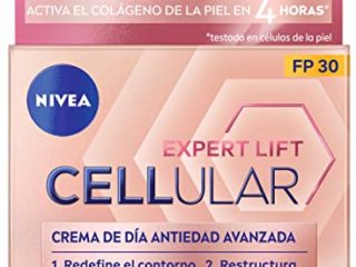NIVEA Hyaluron Cellular Filler + Elasticidad & Antigravedad Cuidado de Día FP30 (1 x 50 ml), crema de día con ácido hialurónico, crema reafirmante, crema antiedad