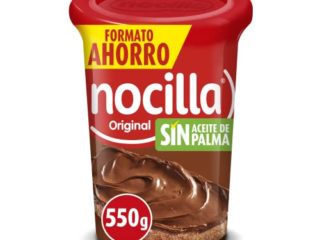 Nocilla Original Crema de Cacao, Sin Aceite de Palma, 550g
