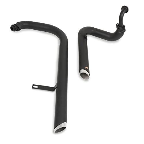 Nonuink para Yamaha para Virago V Star Dragstar125 XV125 XV250 para Drag para Star XV 125 250 Tubo Escape Motocicleta con Silenciador Tubo Escape (Color : 1)