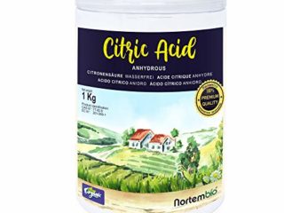 Nortembio Ácido Cítrico Ecológico 1 Kg. Ácido Cítrico Anhidro en Polvo. Insumo 100% Puro. Limpiador Multiusos. E-Book Incluido.