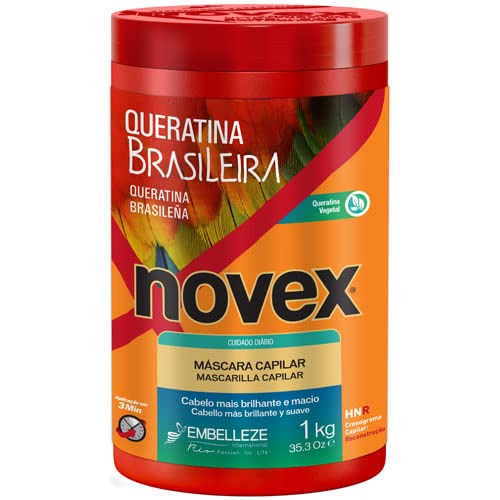 Novex Queratina Brasileña, Mascarilla Capilar 1 kg
