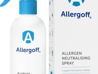 Novokill Allergoff Spray antiácaros - Spray Anti Ácaros para colchones, Camas y Textiles - Producto Anti-Ácaros - para alérgicos - contra Alergia Gatos y Perros - para Eliminar alérgenos