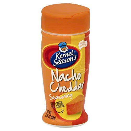 Noyau Saisons - Nacho Cheddar pop-corn (80g) d'Assaisonnement Arôme Popcorn - Popcorn Garniture