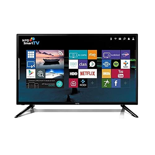 NPG 430L32H 2022 – 32” HD Smart TV Android 9.0 Bluetooth, Procesador Quad Core, WiFi, DVB-T2/C, PVR, Screen Mirroning, Smart TV Multilenguaje