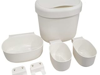 ÖNSKLIG Cestos almacenaje p/cambiador 4p, blanco - 301.992.83