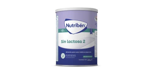 Nutribén Sin Lactosa 2 Leche en Polvo, 400g