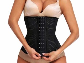 O³ Corset Reductor Adelgazante Mujer – Tallas S – XXXL | Fajas Reductoras Adelgazantes para Body Mujer Lola Pink– Fajas Colombianas Cómodas y Ligeras – Negro S/36