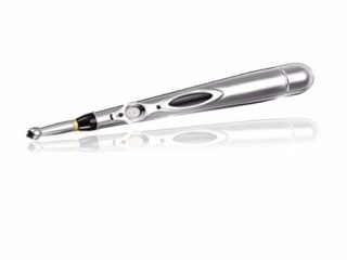 OFKPO Lápiz Eléctrico de Masaje para Acupuntura,Acupuntura Terapia Heal Masaje Pen Meridian Energy Pen