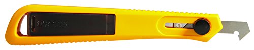 Olfa 380402 Cúter especial para plástico con cuchilla de 8 mm, Negro