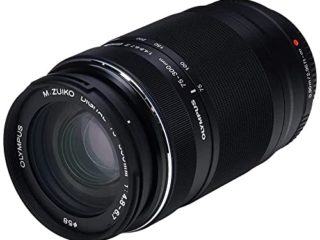 Olympus - M.Zuiko Digital EZ-M7530 75-300 mm 1:4.8-6.7 Objetivo II, Adecuado para Todas Las cámaras MFT, Modelos Olympus OM-D & Pen, Serie G de Panasonic, negro