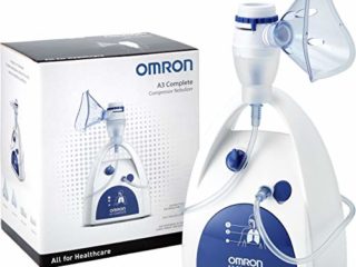 OMRON A3 Nebulizador de aerosol Complete 3 en 1: trata las vías respiratorias altas, medias y bajas, adecuado para resfriados, infecciones, alergias y asma