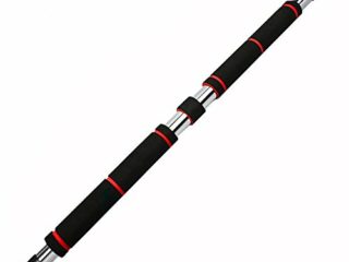 ONETWOFIT Barras de dominadas, Ajustable a Puertas con un Ancho de 65-85 cm/Barra para dominadas, Peso máximo de Usuario de hasta 150 kg-Entrenamiento Efectivo de la Parte Superior del Cuerpo