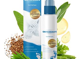 Onycosolve Pie de Atleta - Mal olor en los Pies | Picazón en los Pies | Uñas débiles | Sudoración de pies | Pies sanos | Spray antimicótico para pies y uñas