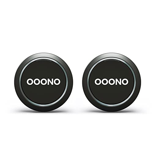 OOONO CO-Driver NO1 2 Piezas: Detector de radares | Atascos y radares en Tiempo Real a través de una App Gratuita | señal acústica y/u óptica, automática | Datos de Blitzer.de en + de 50 países