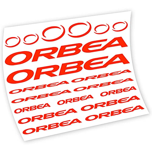 Orbea Pegatinas en Vinilo Adhesivo Cuadro (NR - Néon Red)
