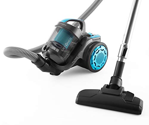 Orbegozo Ap 8030 - Aspirador Ciclónico Sin Bolsa, Filtro Hepa, Depósito 2 L, Potencia Regulable Electrónicamente, 800 W