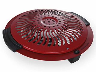 Orbegozo BR 50 A - Brasero eléctrico, 2 niveles de potencia, desconexión total, resistencias blindadas, asas de tacto frío, 900 W