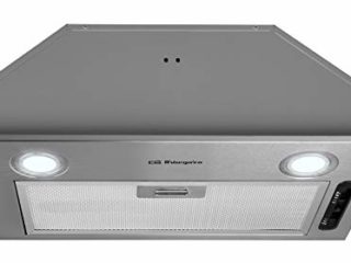 Orbegozo CA 07260 A IN - Campana extractora cassette, 52 cm, acero inoxidable, extracción: 289.7 m3/h, 3 niveles de potencia, 65 W