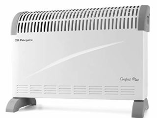 Orbegozo CV 2300 A Convector, 3 Niveles de Potencia, protección contra sobrecalentamiento, termostato Regulable, Asas de Transporte, 2000 W, Blanco