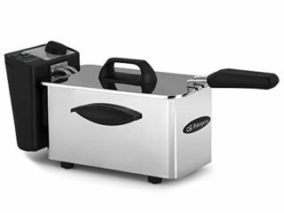 Orbegozo FDR 16 - Freidora profesional, Termostato Regulable, 1,5 L, Indicadores Luminosos, 1500 W