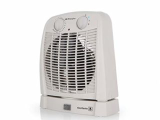 Orbegozo FH 7001 – Calefactor baño con movimiento oscilante, 2 niveles de calor y modo ventilador de aire frío. 2000 W de potencia