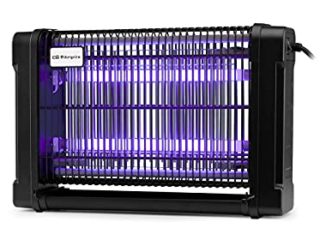 Orbegozo Mq 5016 - Mata Mosquitos Eléctrico Para Uso Interior, Área De Acción De 50 M2, Luz Ultravioleta, Bandeja Extraíble, Rejilla Protectora, 16 W