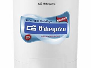 Orbegozo SC 4600 - Centrifugadora de ropa, tambor de acero inoxidable, 5,2 Kg de capacidad