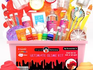 Original Stationery Ultimate Slime para Niñas, Niños - Slime Kit Completo Unicornio con Activador, Cola, Glitter para Slime Fluffy, Nube, Mantequilla, Foam - Regalos Cumpleaños