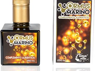 Ormus Marino - Ingredientes: 100% Agua de Mar - Complemento Alimenticio 250 ml - Oro Monoatómico - Grandes Beneficios Para La Salud - Aqua de Mar - Origen: Parque Natural Cabo De Gata
