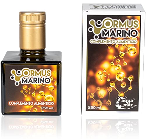 Ormus Marino - Ingredientes: 100% Agua de Mar - Complemento Alimenticio 250 ml - Oro Monoatómico - Grandes Beneficios Para La Salud - Aqua de Mar - Origen: Parque Natural Cabo De Gata