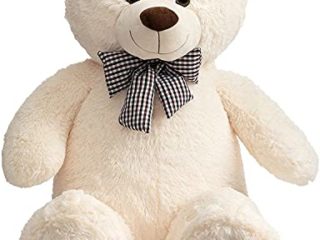Oso de Peluche Osito de Peluche XXL Gigante Teddy Bear (Blanco)