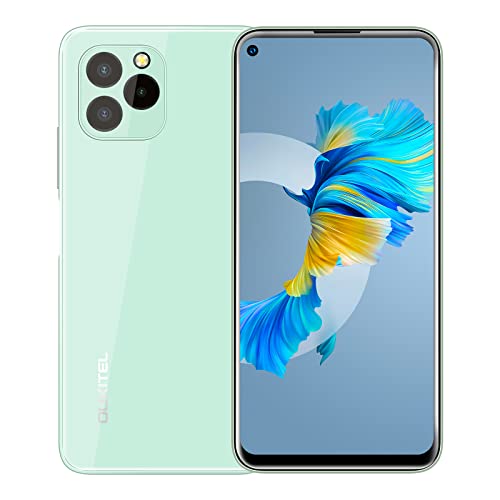 OUKITEL C21 Pro Teléfono Móvil Libres Android 11 Smartphone Libre MT6762D Octa Core, 21MP Triple Cámara, 6,39'' Pulgadas Móviles 4000mAh Batería 4 + 64GB Smartphone Barato 4G Dual SIM, Face ID, GPS
