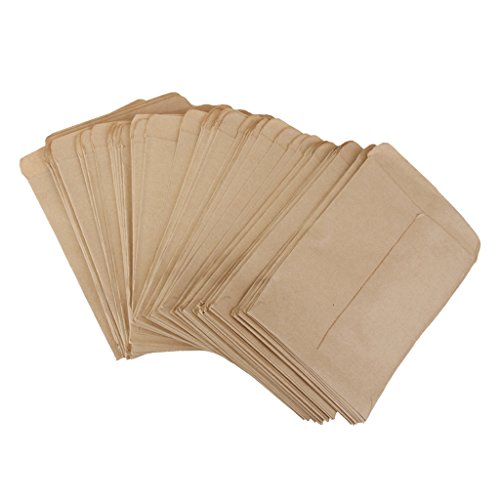P Prettyia Bolsas de Papel Adhesivo de 100 Piezas para Saco de Granja de Semillas de Maíz Híbrido