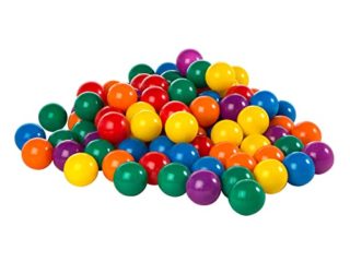 Pack 100 bolas multicolor 6,5 cm diámetro INTEX