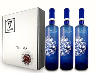 Pack 3 botellas Vino blanco Tarima Mediterráneo de Bodegas y Viñedos Volver. Variedades Moscatel y Messeguera. Vino de Alicante (3 x 750 ml)