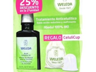 Pack Anticelulítico Weleda Aceite Abedul 2 unidades + CeluliCup
