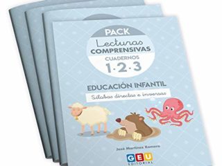 Pack Lecturas Comprensivas/ Educación Infantil/ Editorial Geu/ mejora la Comprensión Lectora/ Recomendado Como Apoyo/ Actividades sencillas (Niños de 3 a 6 años)