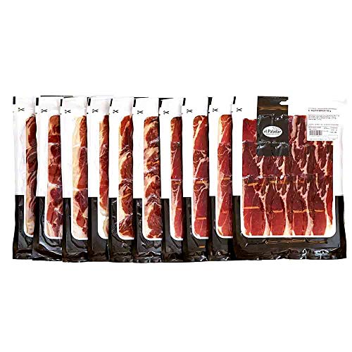 PACK LONCHEADO PALETA DE CEBO IBÉRICO 50% RAZA IBÉRICA SELECCIÓN EL PALADAR x10 (10 SOBRES DE 100g. Unidad)