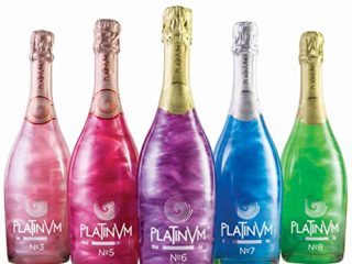 Pack vinos espumosos Platinvm 75cl- ideal Navidad, cumpleaños, carnaval, Halloween, fiesta, celebración, boda, brindis