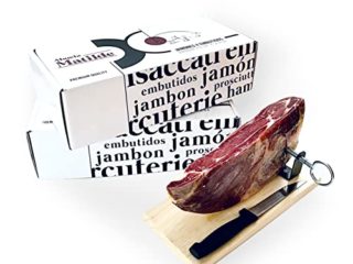 Paletilla de Jamón Serrano Gran Reserva duroc, deshuesado y totalmente pulido (Paletilla + Jamonero)