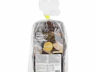 Pan Proteico 500 g Naturitas | Sabor delicioso | Bajo en carbohidratos | Ideal para dietas Hipocalóricas y dietas Keto | Sin GMO