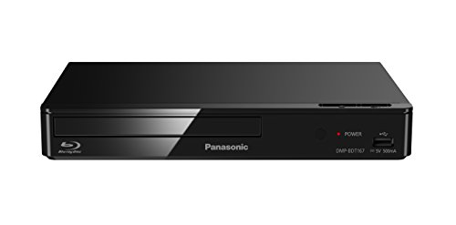 Panasonic DMP-BDT167 Jugador 3D Negro - reproductores de dvd (Blu-Ray audio, Blu-Ray video, CD audio, CD video, DVD-Audio, DVD-Video, BD-R, BD-R DL, BD-RE, BD-RE DL, BD-ROM, CD-R, CD-RW, DVD, DVD+R, DVD+R DL, DVD+RW, DVD+RW DL, DVD-R,, NTSC, PAL, DVD, 3840 x 2160, DTS-HD HR, DTS-HD Master Audio, Dolby Digital Plus, Dolby TrueHD)