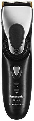 Panasonic ER-1611 K - Cortapelos profesional, red + recargable, multicolor